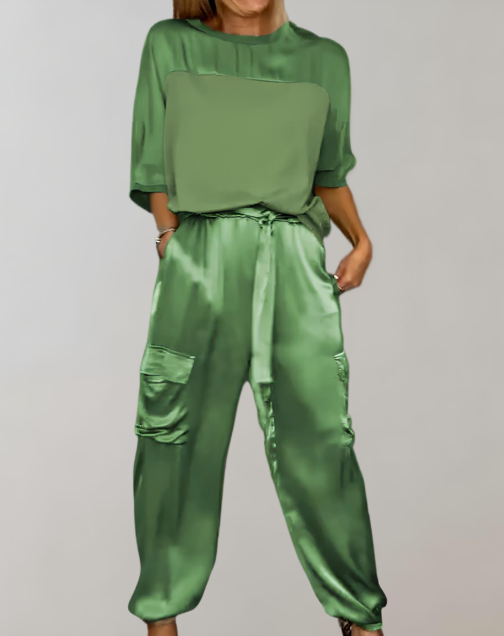 Finley - Jedwabny Zestaw Lounge Cargo