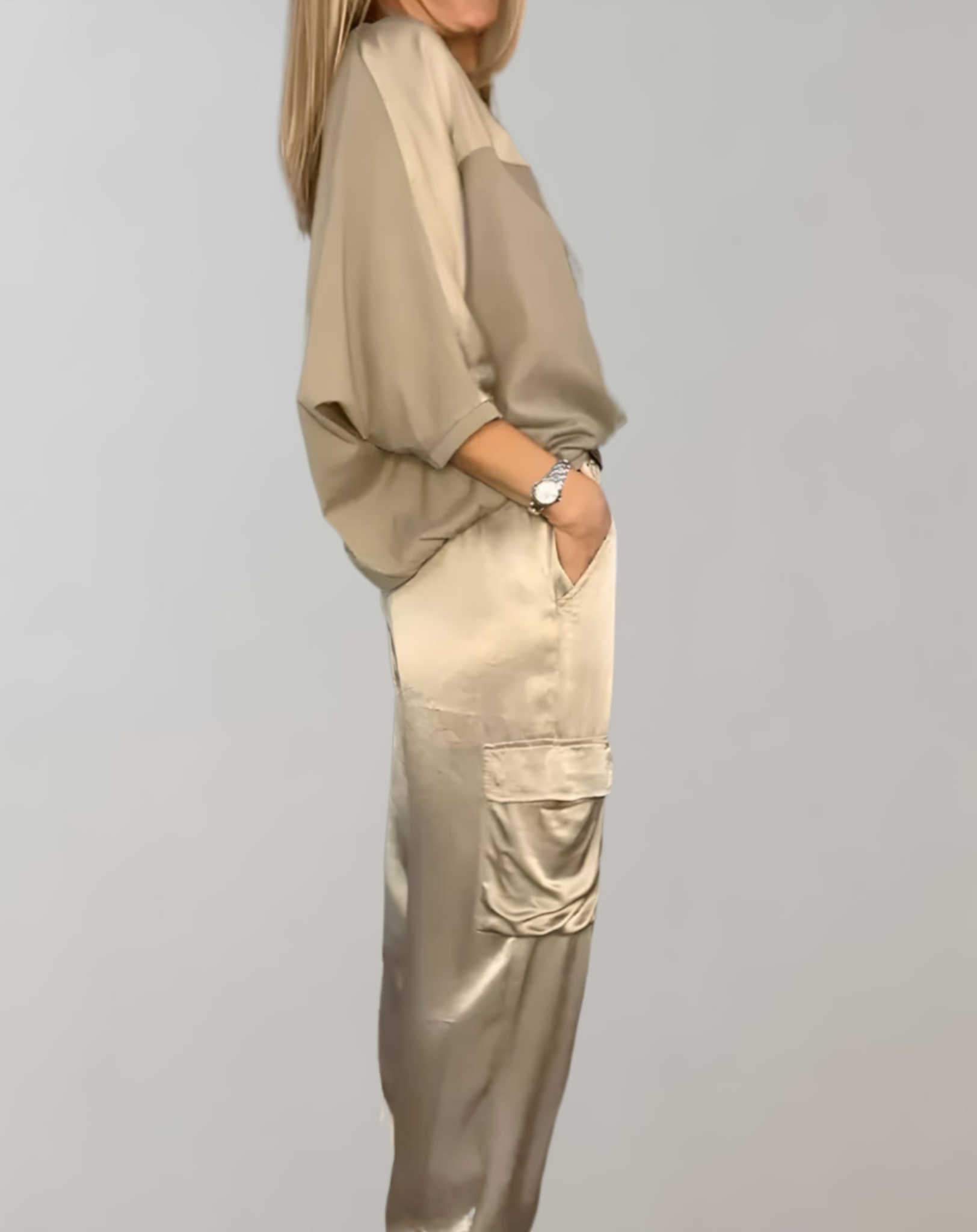 Finley - Jedwabny Zestaw Lounge Cargo