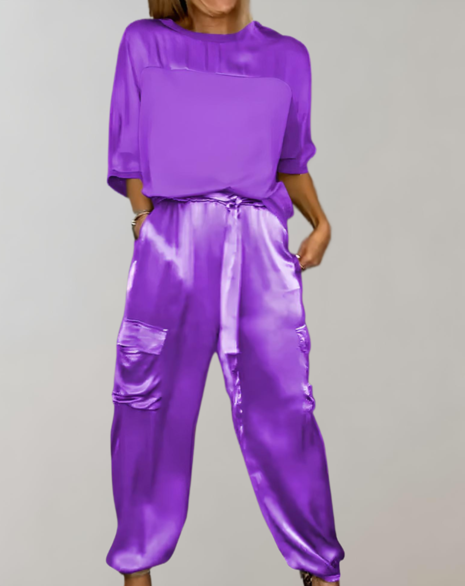 Finley - Jedwabny Zestaw Lounge Cargo